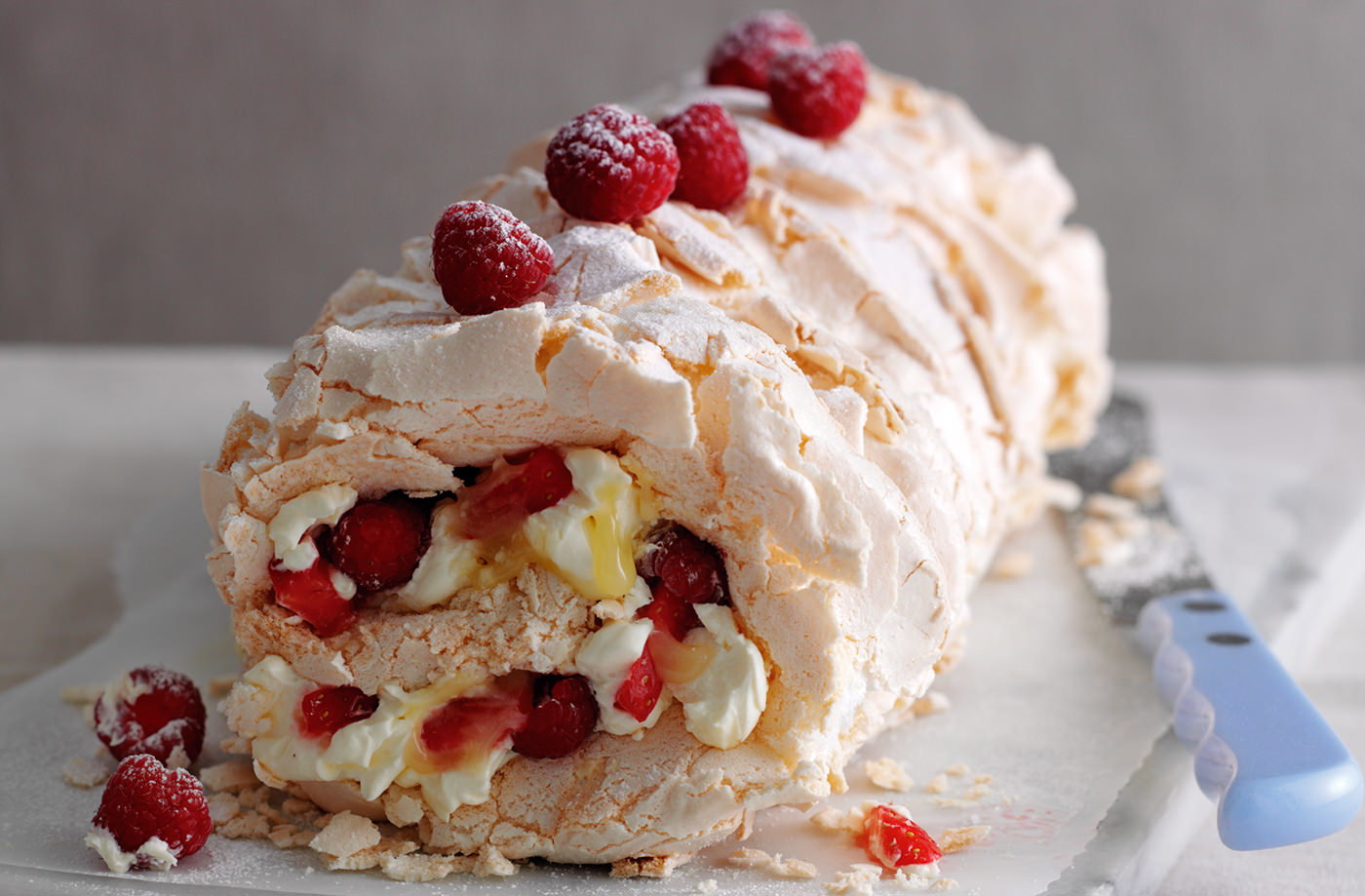 Meringue Cake Roll